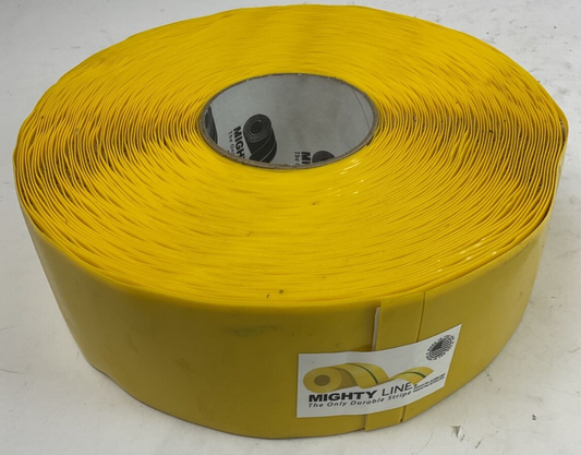 MIGHTY LINE YELLOW DURABLE FLOOR TAPE 3" X 100'0