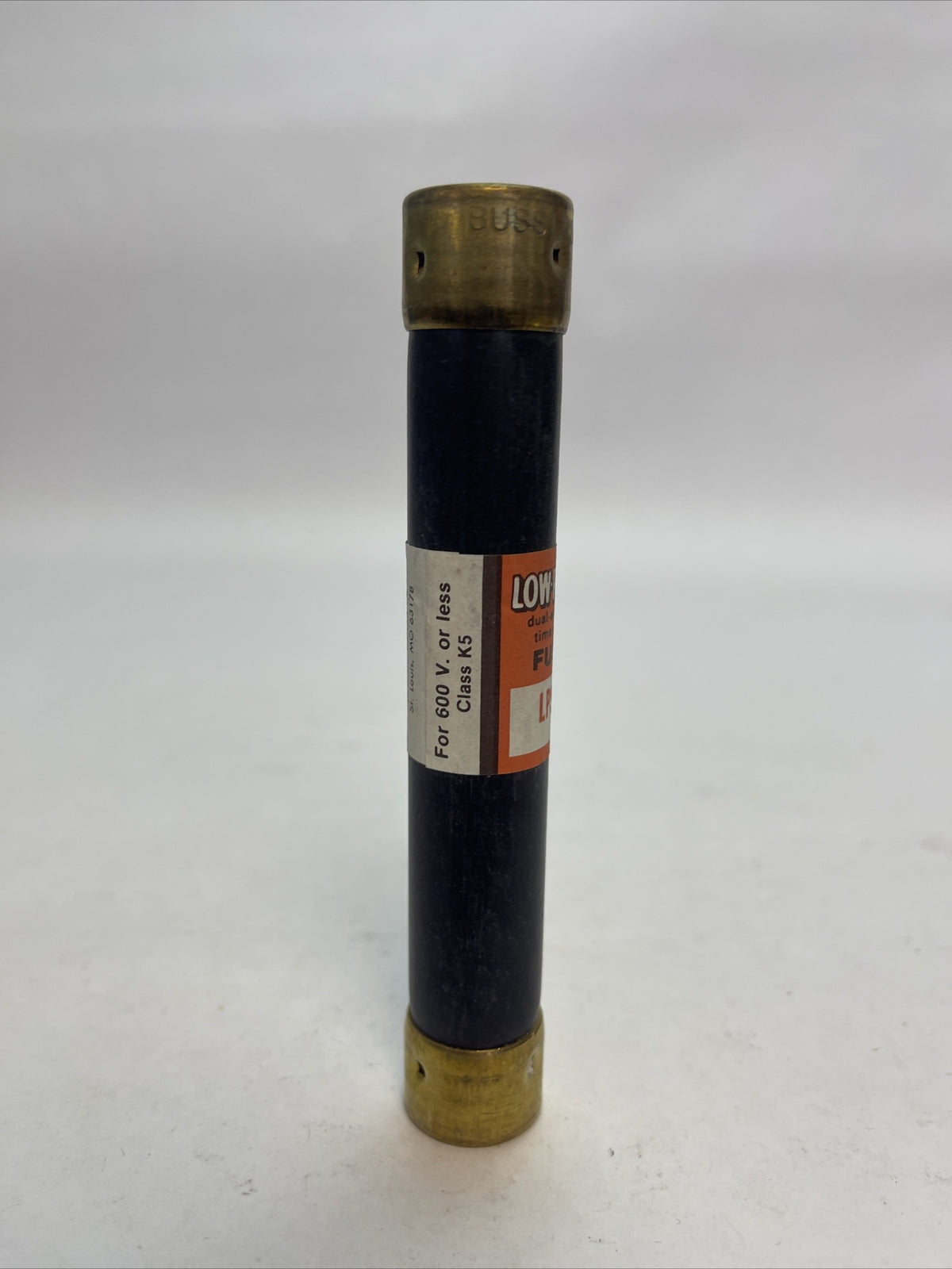 BUSSMANN LPS 25 LOW-PEAK CLASS K5 DUAL ELEMENT FUSE 25AMP 600VAC (LOT OF 10)7