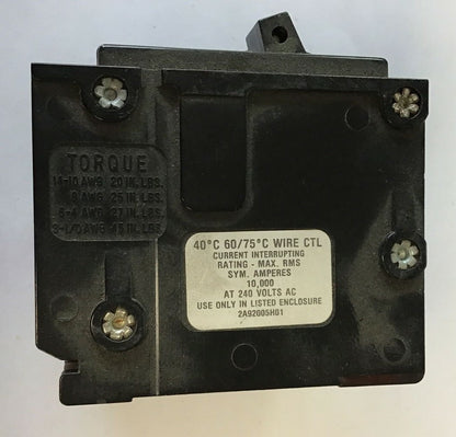 CHALLENGER C320 CIRCUIT BREAKER 20AMP 240VAC 3POLE 3