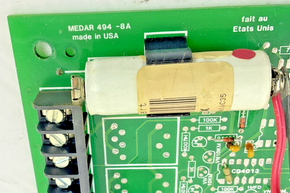 MEDAR 494-8A PC CONTROL BOARD3