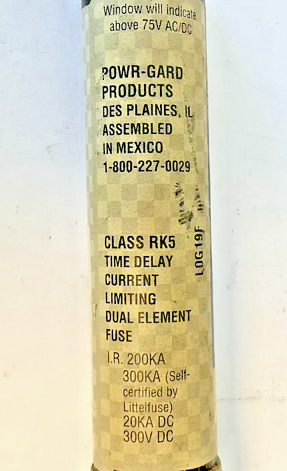 LITTLEFUSE FLSR 45 ID FUSE 75-600VAC CLASS RK-5***LOTOF3***3