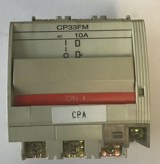FUJI CP33FM/10W CIRCUIT PROTECTOR 10A 50/60HZ 3POLE 0