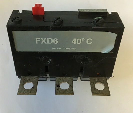 SIEMENS FXD6 175A TRIP 71305A00 MAG. ADJ. 900-20000