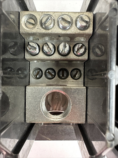 BUSSMANN PDB370-3 POWER DISTRIBUTION BLOCK 3POLE 600V 310A9