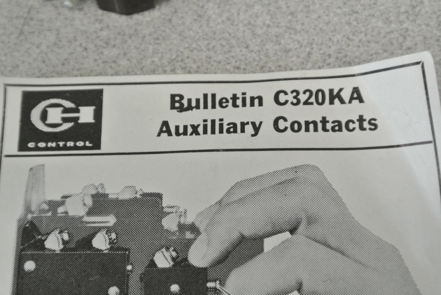 CUTLER-HAMMER C320KA3 AUXILIARY CONTACT / N.O., N.C. / SIZE 1 / 600VAC6