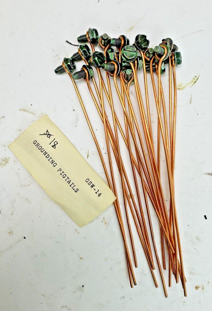 **LOT OF 18** GROUNDING PIGTAILS - GSW-142