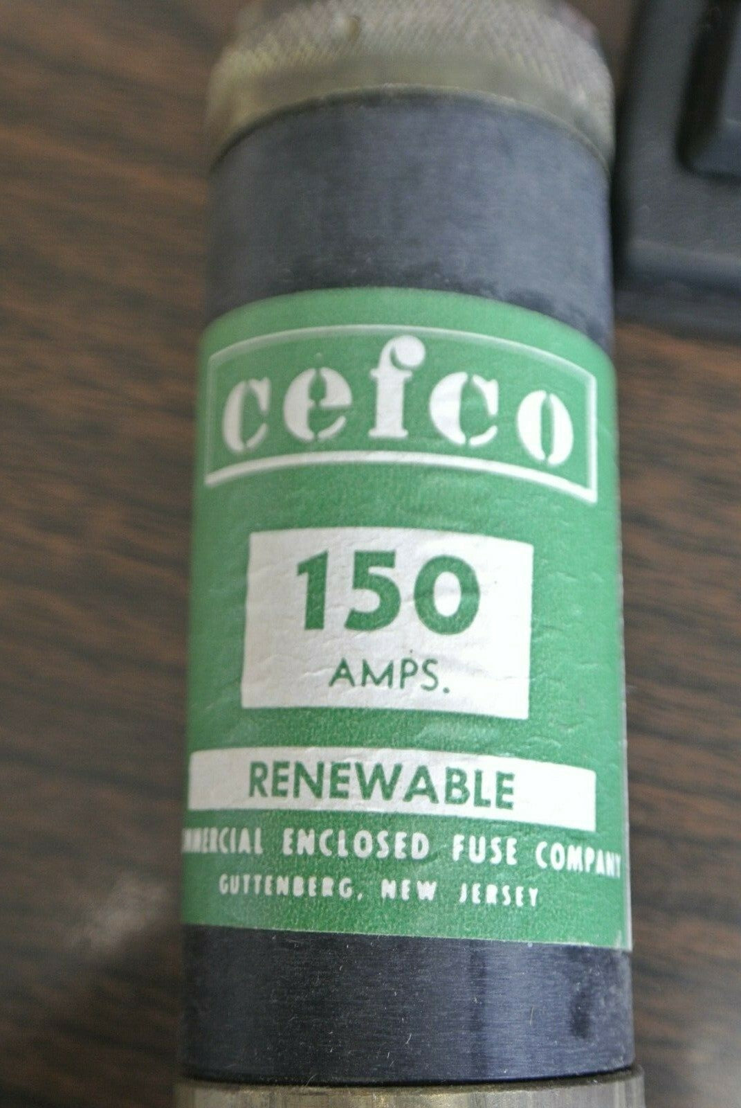 CEFCO R150 TIME LAG RENEWABLE FUSE / 250V / 150A / NEW SURPLUS / REN-150?1
