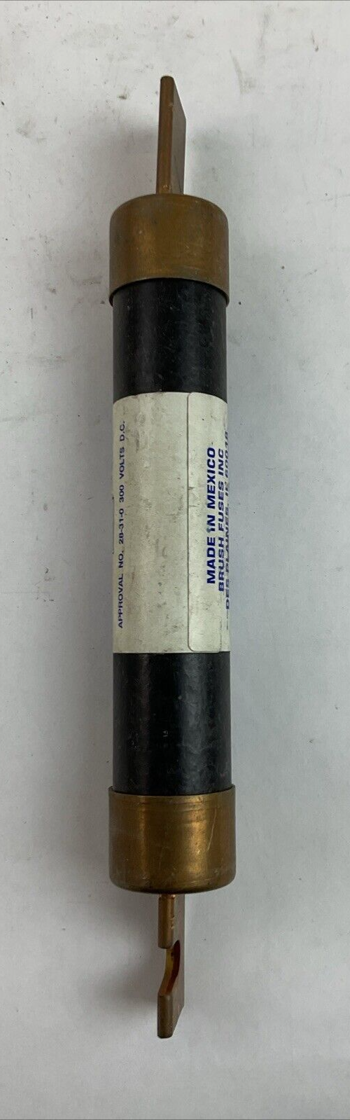 BRUSH ECSR100 DUAL ELEMENT CURRENT LIMITING TIME DELAY FUSE 600VAC 100AMP3