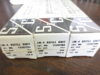 S&C SM-4 REFILL UNIT for S&C POWER FUSE 50 E TYPE SM--200 E AMP RATED 3PK1