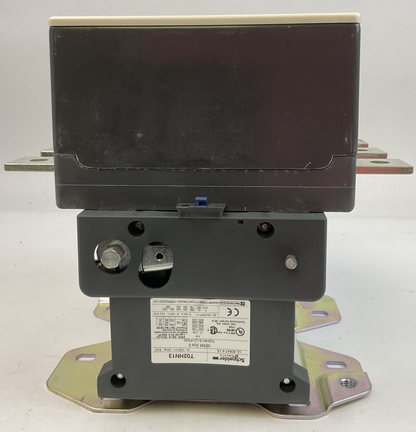 SCHNEIDER ELECTRIC T02HN13F7 SIZE 6 CONTACTOR TeSys LX1FK110 110-120VAC 40-400Hz5