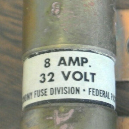ECONOMY / FPE OBH-8 BOLT-ON FUSE / 8A / 32VDC / NEW SURPLUS4