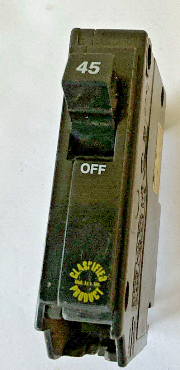 EATON CHQ1045 CIRCUIT BREAKER 45A 120/240VAC 1POLE2