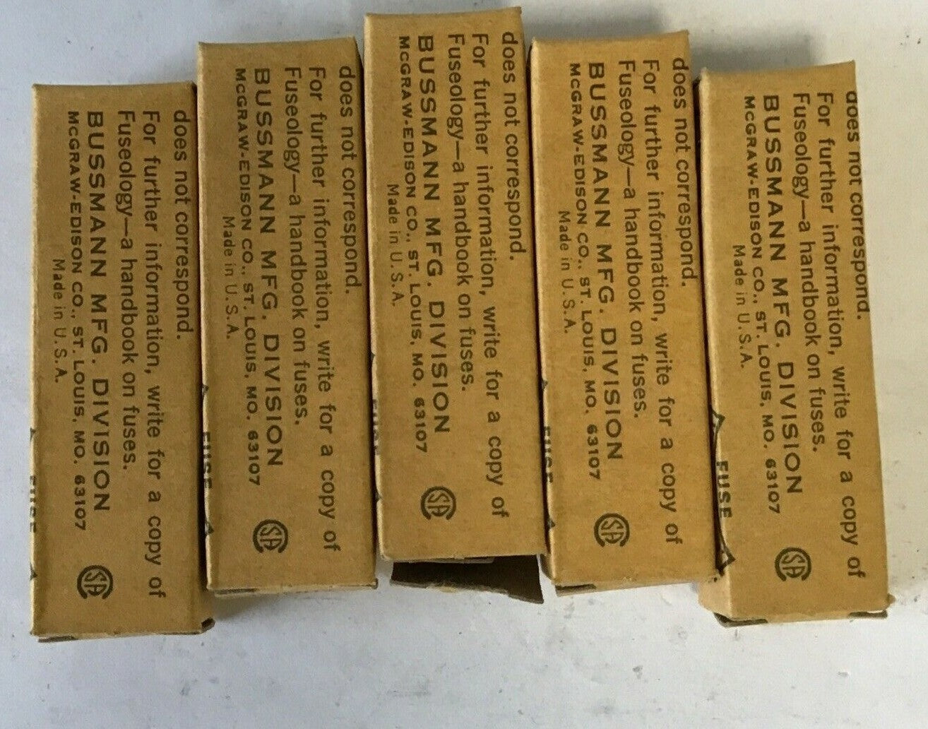 BUSSMANN LKN 6 RENEWAL LINKS SUPER-LAG 250VOLT ***LOTOF100***2