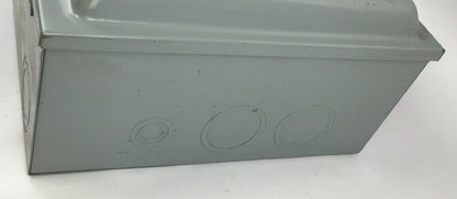 FEDERAL PACIFIC GENERAL DUTY SAFETY SWITCH 3222 200AMP 240VAC/250VDC 3