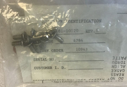 NAMCO EA181-10120 REV.C BOTTOM COVER GASKET REPLACEMENT ***LOTOF4***2