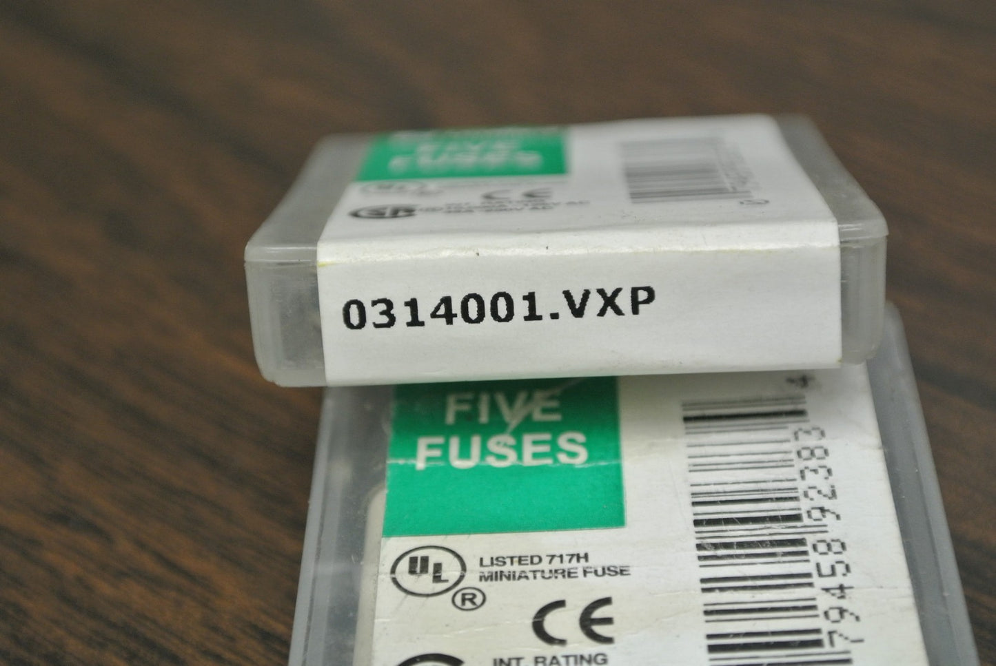 BOX of 5 / LITTELFUSE 0314001.VXP / MINIATURE FUSES / 35A @ 250VAC / NEW SURPLUS2