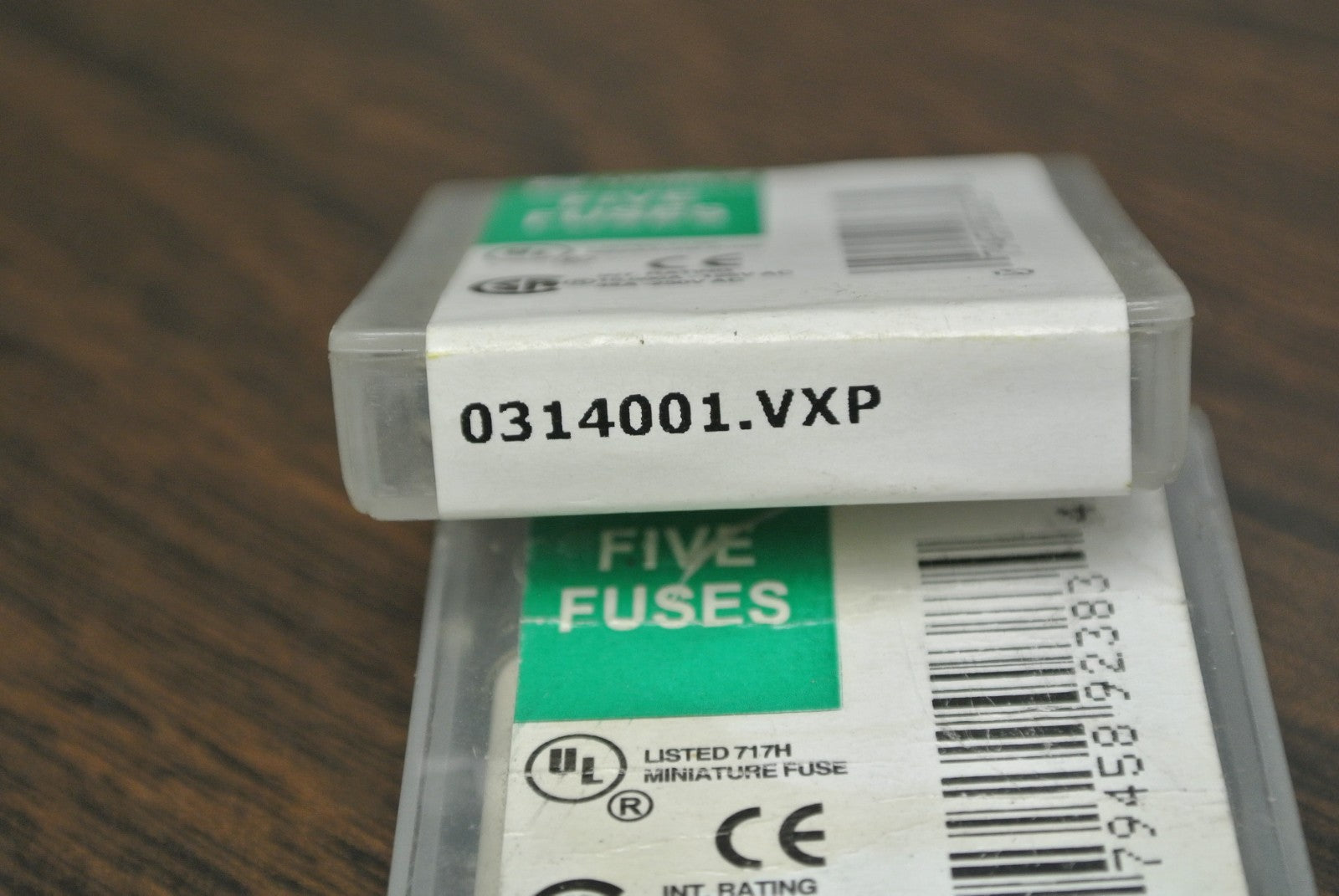 BOX of 5 / LITTELFUSE 0314001.VXP / MINIATURE FUSES / 35A @ 250VAC / NEW SURPLUS2
