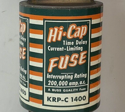 BUSSMANN HI-CAP KRP-C 1400 CLASS L 600VAC2