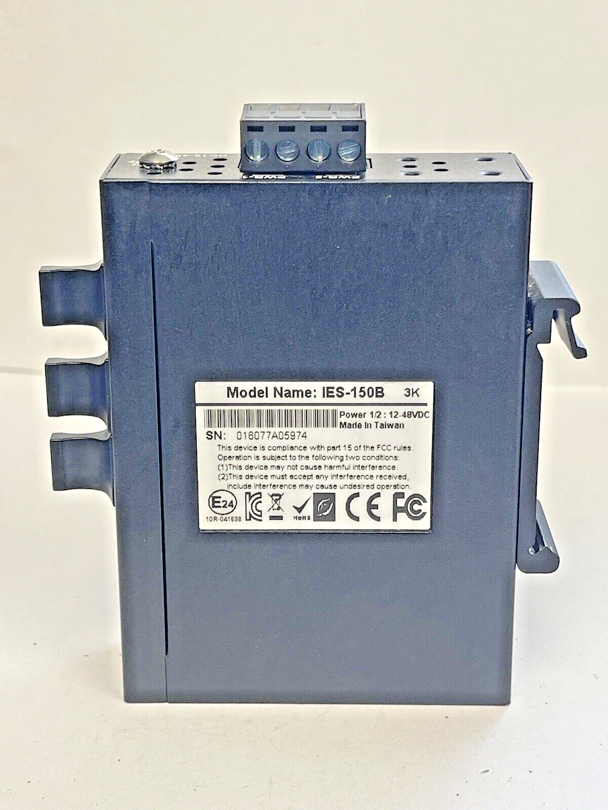 O'RING - IES-150B - 5 PORT MINI UNMANAGED ETHERNET SWITCH2