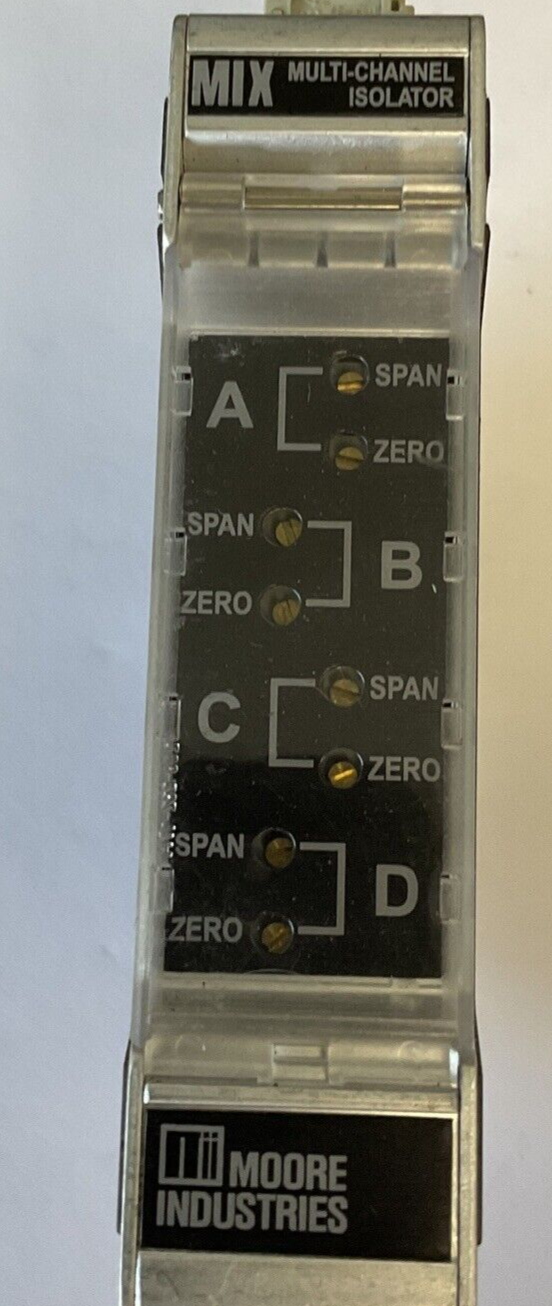 MOORE PERFORMANCE MIX/4X4-20MA/4X4-20MA/12-42DC ISOLATOR 4-CHANNEL 42VDC3