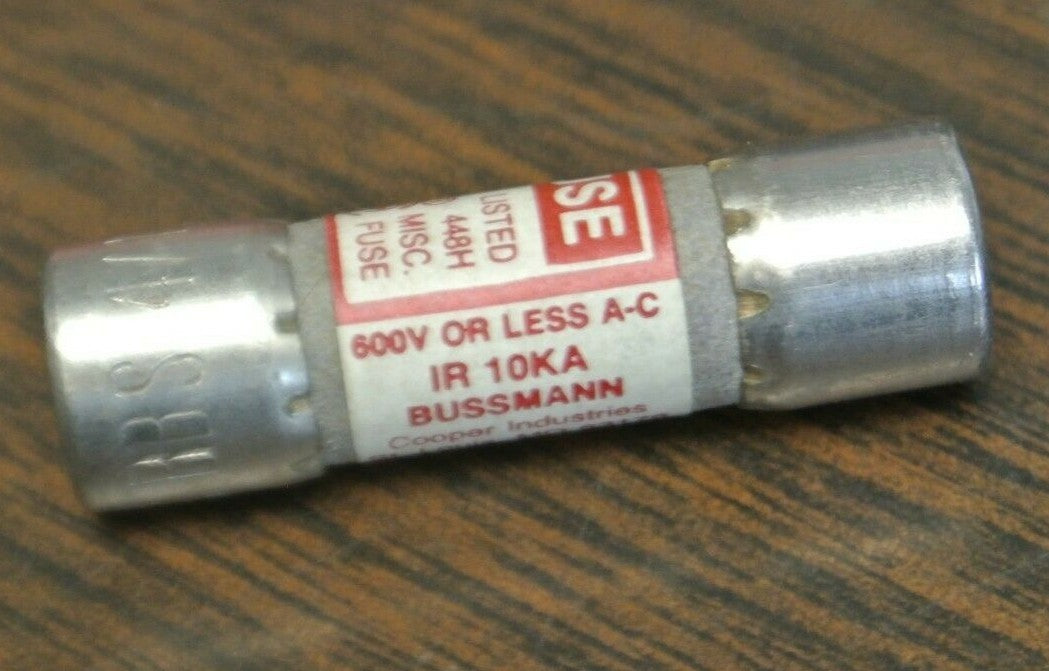 BOX of 10 / BUSS BBS4/10 MIDGET FUSE / 4/10A / 600V / NEW SURPLUS / BBS 4/102