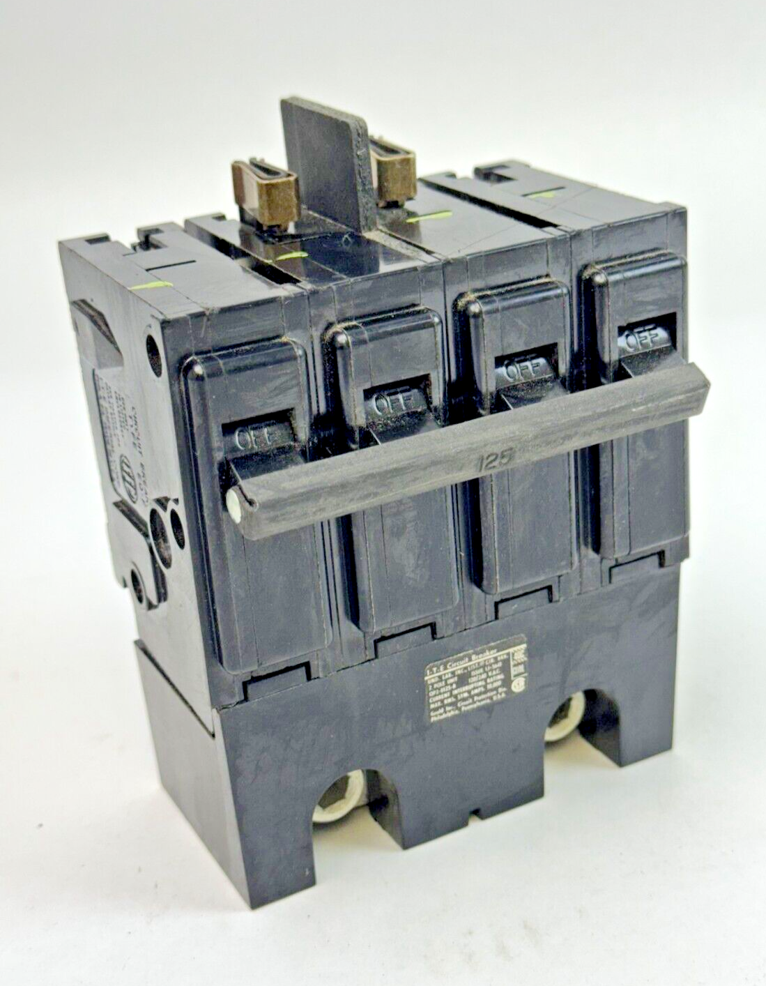 GOULD - Q2125B - PARALLEL PLUG-IN CIRCUIT BREAKER - 2 POLE/ 125A/ 240 VAC1
