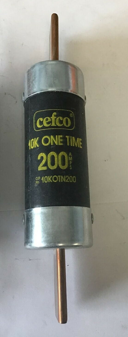 CEFCO 10K OTN FUSE ONE TIME CLASS H 250V ***LOTOF2***1