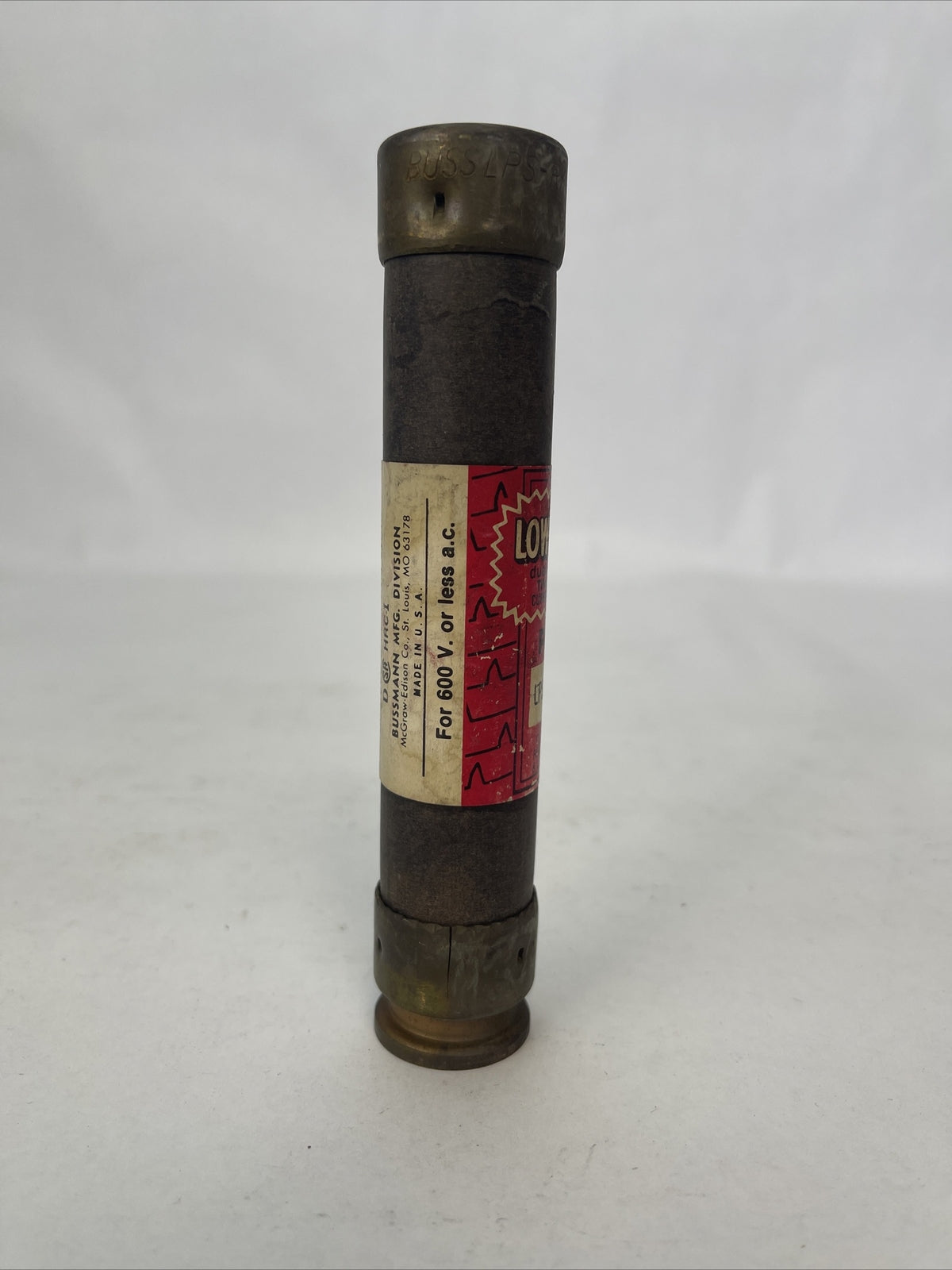 BUSS LPS-RK-35 LOW-PEAK DUAL ELEMENT TIME DELAY FUSE 600VAC 35AMP (LOT OF 10)3