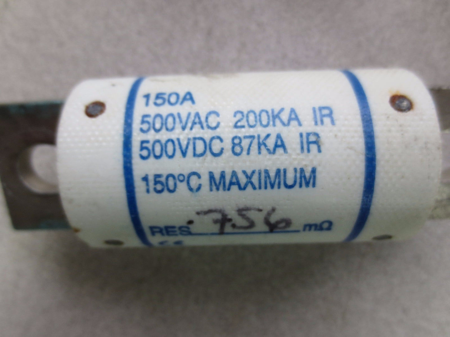 FERRAZ SHAWMUT A50QS150-4Y AMP-TRAP FUSE - 160A, 500VAC / 200KA - 500VDC / 87KA3