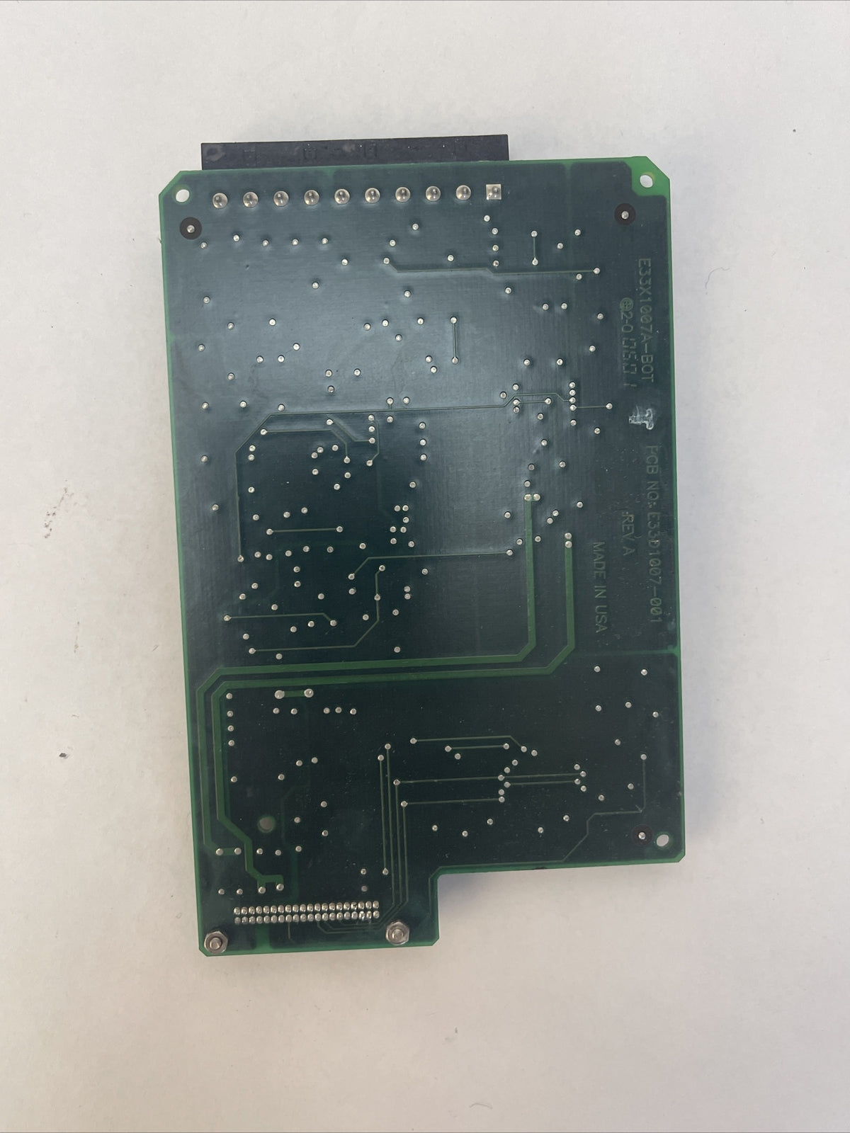 E33D1007-001 REV A CIRCUIT BOARD E33X1007A-BOT E33A1007-001-A24