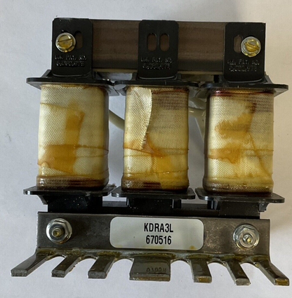 TCI KDRA3L KDR LINE DRIVE REACTOR MOTOR 7.6A 3PH 600V4