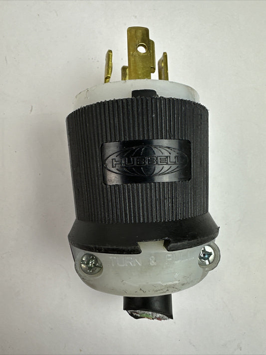 HUBBELL HBL2721 TWIST LOCK PLUG 30A 250V0