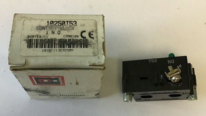 CUTLER HAMMER 10250T53 CONTACT BLOCK SER.C1 0