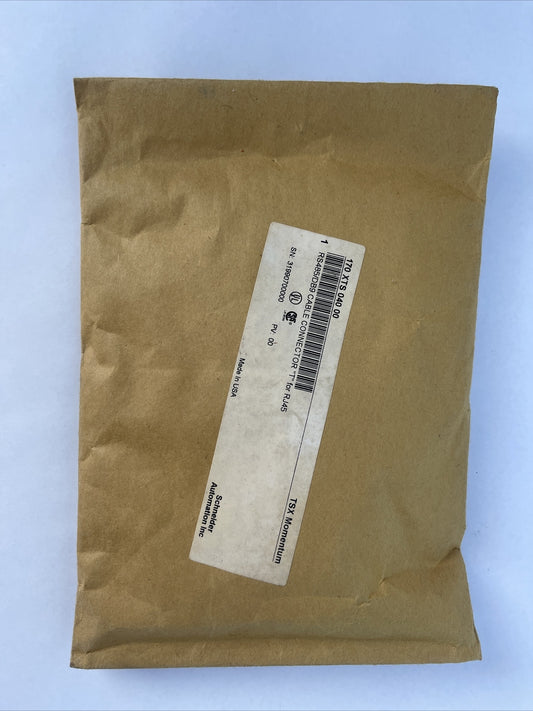 SCHNEIDER 170 XTS 040 00 TSX MOMENTUM RS485/DB9 CABLE CONNECTOR "T" FOR RJ450