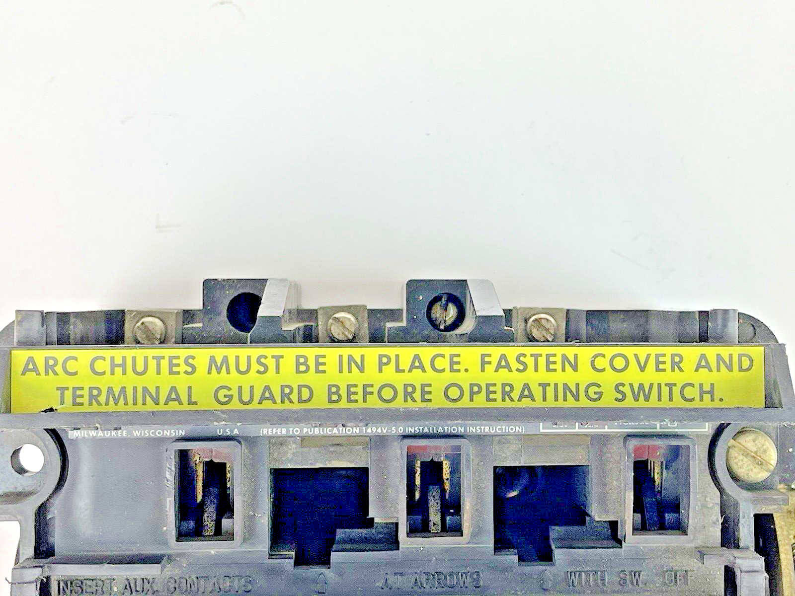 FUSETRON - FRS-R-45 (LOT OF 3) -600VAC 45A FUSES WITH ALLEN BRADLEY 1494V-DS60 A3