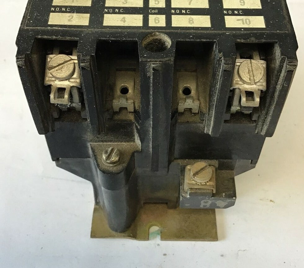 WESTINGHOUSE 766A023G01 INDUSTRIAL CONTROL RELAY 10A 600VAC1