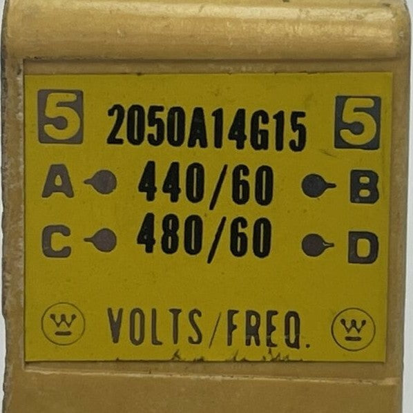 WESTINGHOUSE 2050A14G15 COIL 440/480V 60CY1