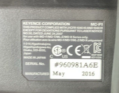 KEYENCE MC-P1 HMI TOUCH SCREEN1