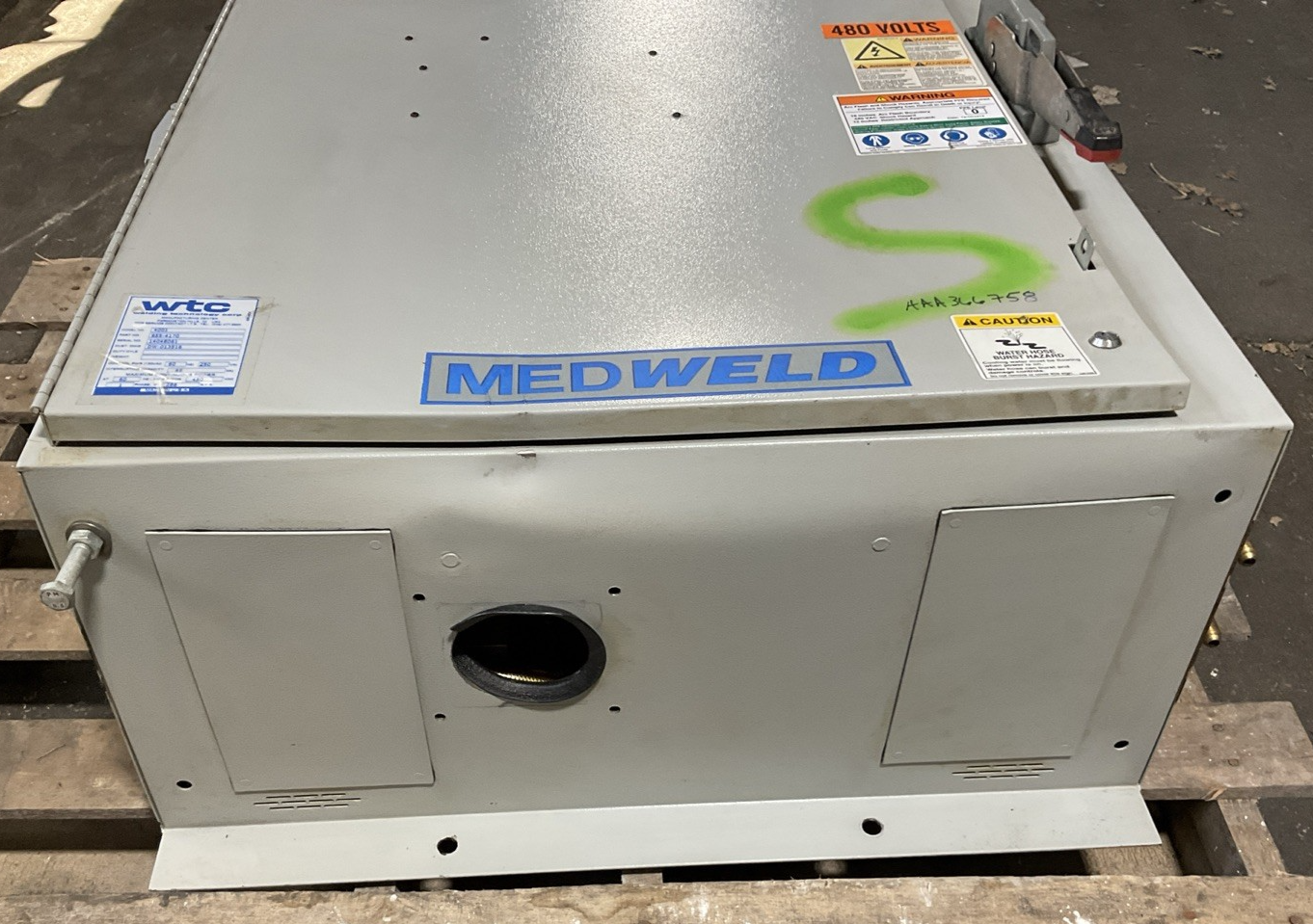 WTC MED WELD 4001 955-4170 WELDER CONTROLLER 900-8805-2M1 900-8213-4M42