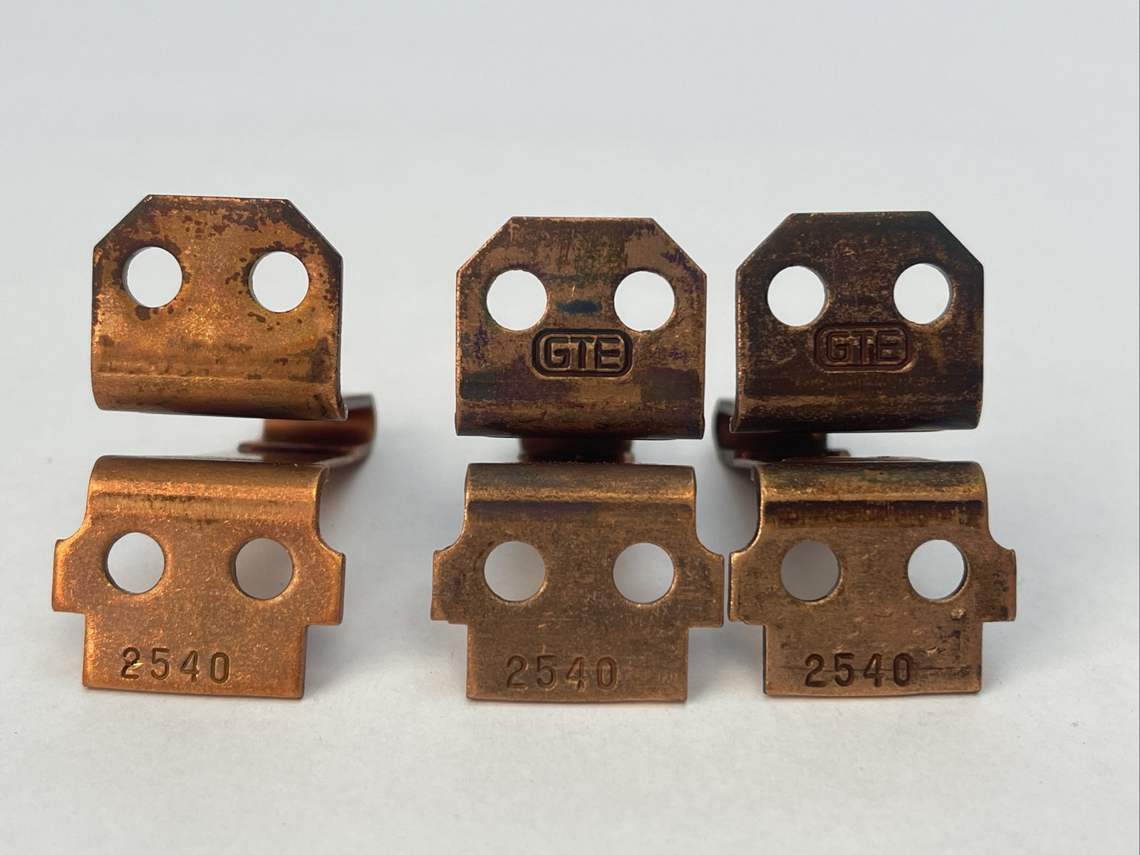 GTE SYLVANIA CLARK 2540 HEATER (LOT OF 3)1