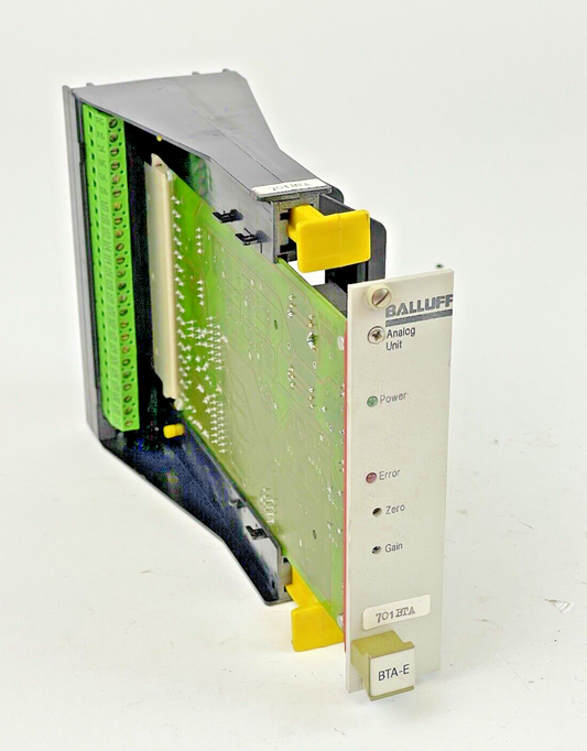 BALLUFF - BTA-E10-0610-V004 - ANALOG UNIT W/ BKS-S39-F48 EUROCARD HOLDER0