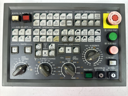 OKUMA MPMN (A911-2196) E4809-770-099-C OPERATOR INTERFACE PANEL E0105-566-103-20