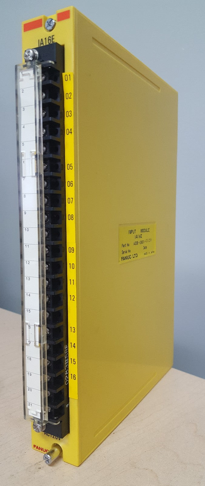 FANUC A03B-0801-C129 IA16E INPUT MODULE0