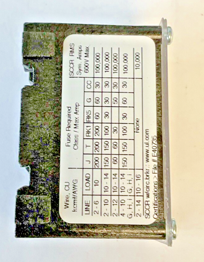 ALLEN BRADLEY 1492-PDM3141 TERMINAL BLOCK SER.B 600V 115A3