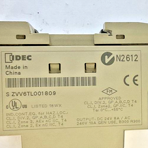 IDEC FL1D-H12RCE SMART RELAY 12/24VDC 10A3