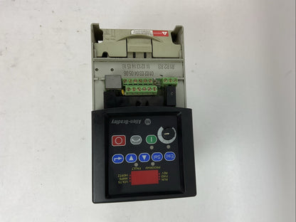 ALLEN BRADLEY 22A-D6P0N104 POWERFLEX DRIVE SER.A FRN: 2.03 7.5AMPS 3.0HP4
