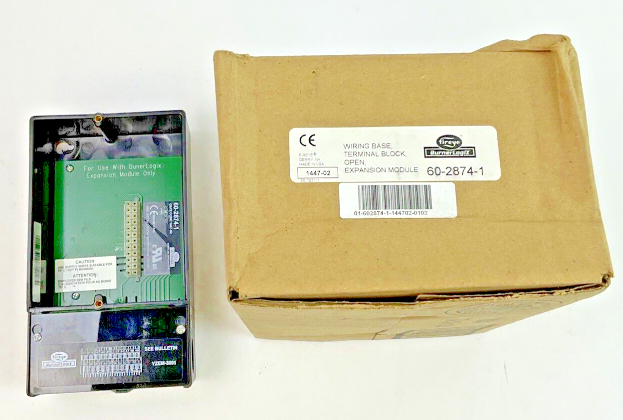 FIREYE 60-2874-1 WIRING BASE TERMINAL BLOCK EXPANSION MODULE0