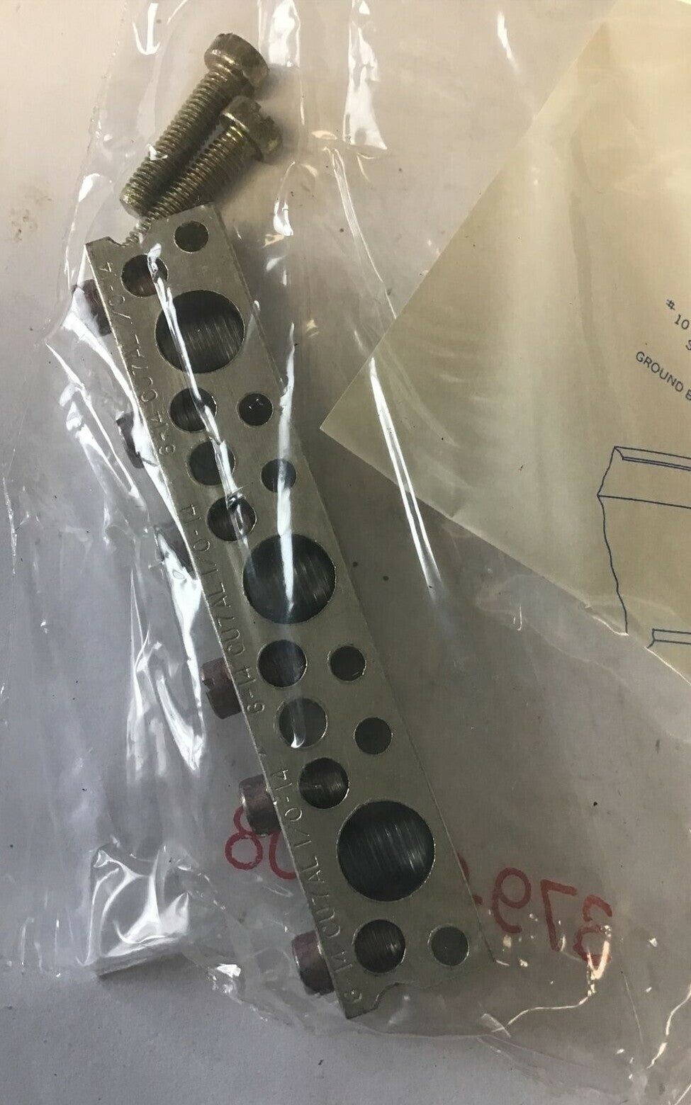 CHALLENGER GB21-36 EQUIPMENT GROUNDING BAR ****LOTOF5***6