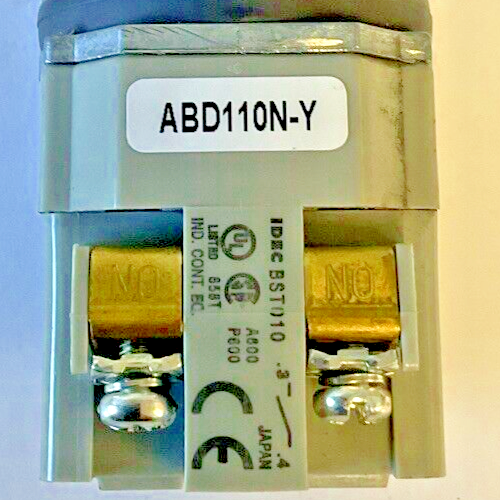 IDEC BST010 PUSH BUTTON ABD110N-Y1