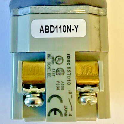 IDEC BST010 PUSH BUTTON ABD110N-Y1